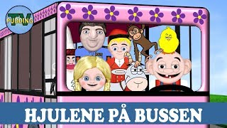 Hjulene på bussen Swingversjon  Norske barnesanger [upl. by Orecic]