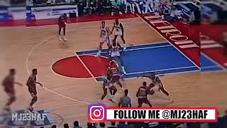 The Clutchness of Michael Jordan in ONE VIDEO 10PTS LAST 2 MIN 19910207 [upl. by Aliak]