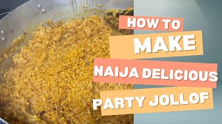 LIVING IN ABUJA MAKE PARTY JELLOF WITH ME🥰😋 [upl. by Vasileior]