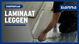 Laminaat leggen in 11 stappen  GAMMA België [upl. by Weed]