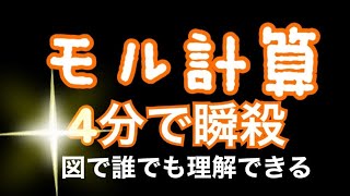 【化学基礎】モル計算 4分で基礎は完璧！ [upl. by Acinorrev]