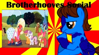 MLP Brotherhooves Social  My Little Reaction [upl. by Rothstein]