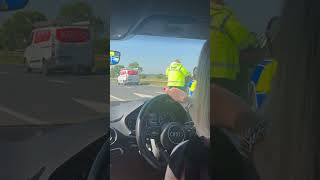 Motorway Crash including Van [upl. by Nirrej]