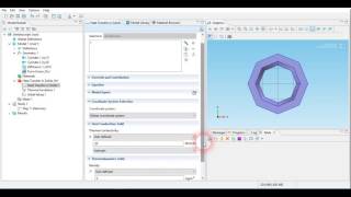 COMSOL Conduction heat transfer Example 2 15 [upl. by Feigin]