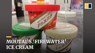 China’s liquor brand Moutai launches ‘baijiu’infused ice cream to attract sceptical millennials [upl. by Mohorva]