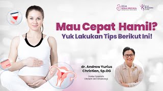 MAU CEPAT HAMIL JANGAN LUPA LAKUKAN HALHAL BERIKUT INI infertility programhamil obgyn [upl. by Aivin]