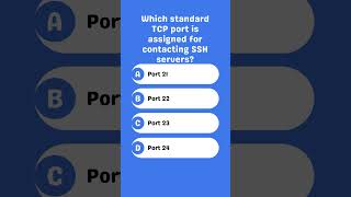 Which standard TCP port is assigned for contacting SSH servers [upl. by Lem]