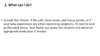 2 Month Old Baby with Colicky Pain and Mucus in Stool Causes and Management ID100643 [upl. by Halyahs]