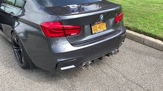 F80 BMW M3 Alpine Tune  CS Burbles And Tuned Exhaust [upl. by Senhauser167]