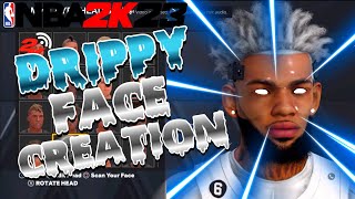 NBA2K23 CURRENT GEN DRIPPY FACE CREATION LOOKING READY FOR STAGE [upl. by Ticon]