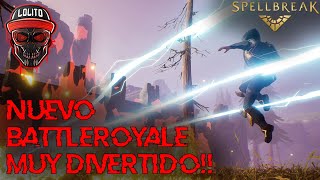 💀¡MI PRIMERA VEZ EN SPELLBREAK 💀  NUEVO BATTLEROYALE [upl. by Melodie]