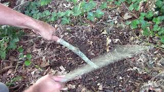 Worm catching without digging prepper tip [upl. by Guillermo]