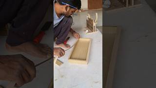 Edge band pesting work carpentry woodworking shortvideo [upl. by Rentsch]