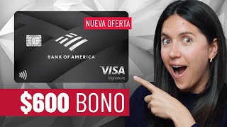 Bank of America Premium Rewards Hasta 325 de cashback y 600 de bono de bienvenida [upl. by Vasos913]