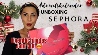 Sephora Adventskalender 2024 Unboxing  Adventskalender 2024 Unboxing l Elanhelo [upl. by Ellenar]