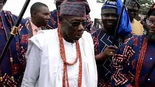 Chief Joshua amp Barr Mrs Maryam Temile at the 2nd Yr Corronation Anniversary of Olowu of Owu Kingdom [upl. by Alrich]