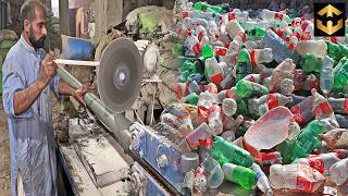 How Millions Waste Plastic Bottles convert into PVC Pipe through Recycling [upl. by Ytinav518]