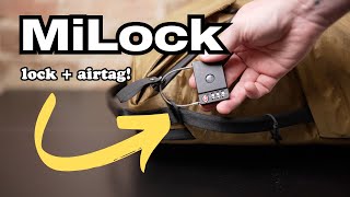 The best lock for luggage MiLock combines a lock with Find My features [upl. by Kapoor]