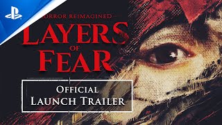 Layers of Fear  Official Launch Trailer  PS5 Games [upl. by Mehs116]