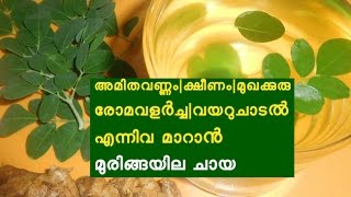 ഉണർവും ഉന്മേഷവുമേകാൻ മുരിങ്ങയില ചായ How To Make Moringa Tea [upl. by Ysied307]