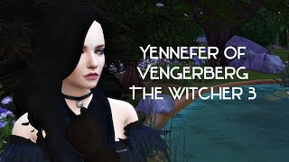 The Sims 4  Создание персонажа  Yennefer of Vengerberg  The Witcher 3 [upl. by Neill176]