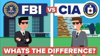 FBI vs CIA  How Do They Compare [upl. by Rratsal226]