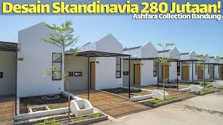 Rumah 60m2 Desainnya Ala Skandinavian di Kota Bandung Ashfara Collection [upl. by Isolda504]