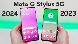 Moto G Stylus 5G 2024 vs Moto G Stylus 5G 2023  Who Will Win [upl. by Asseniv]