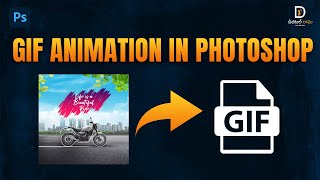 GIF Animation in Photoshop 2024  Digital Rama [upl. by Gayler804]