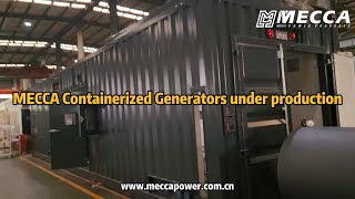 MECCA Containerized Generators are Under Production [upl. by Eelarual]