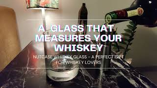 Whiskey glass that measures your peg size  perfect gift for whisky lovers  cool whiskey glasses [upl. by Emelun]