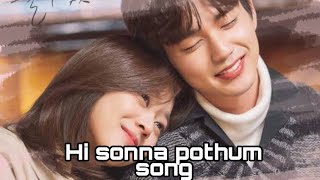 hi sonna pothum comali songMy strange herokdrama tamil korean mix [upl. by Yrogerg]