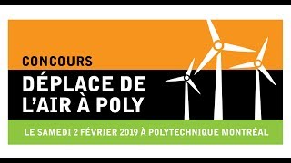 Déplace de l’air à Poly 2019  Tests d’éoliennes [upl. by Salema522]