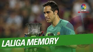 LaLiga Memory Claudio Bravo [upl. by Tore650]