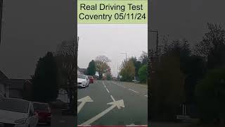 Driving test Coventry Dashcam footage drivingtest Coventry dashcam [upl. by Leinadnhoj]