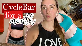 cyclebar for a month part 2  real results [upl. by Wolenik]