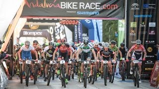 Resumen etapa 4  Andalucía Bike Race presented by Shimano [upl. by Ralyt]