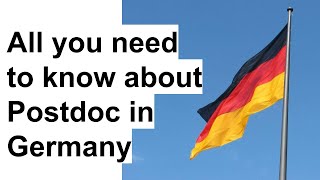 Postdoc in Germany Everything You Need to Know [upl. by Yeslehc996]