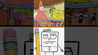 whats funnier than 24 🤣 ft DoodleBob  SpongeBob shorts [upl. by Sitnerp886]