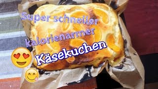 Super leckerer Käsekuchen ohne Boden kalorienarm  PLUSSIZEBEAUTY ♥ [upl. by Hsetirp583]