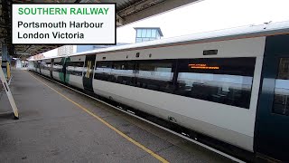 Southern Railway  Portsmouth Harbour to London Victoria [upl. by Dar176]