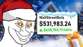 WallStreetBets COLDEST CHRISTMAS Trades [upl. by Nerta293]