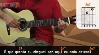 Sampa  Caetano Veloso aula de violão simplificada [upl. by Ardel263]