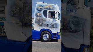 SCANIA S650 V8 amp ERF EC11 Truckfest leave [upl. by Seadon]