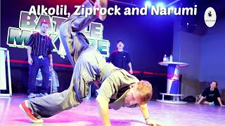 Bboy Alkolil Ziprock and Bgirl Narumi at the Battle Mixture World Finals 2024 [upl. by Fair]