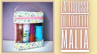 Tuto DIY débutant  Coudre facilement La Trousse de Toilette Vanity MALIA 🥰 [upl. by Zavras]