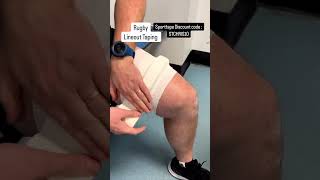 How to do Rugby Lineout Taping with Blocks [upl. by Ecneret]