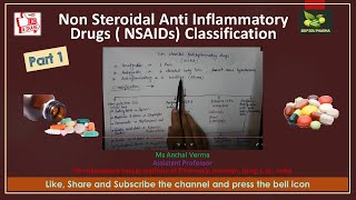 Non Steroidal Antiinflammatory Agents  NSAIDS part 1 [upl. by Willner]