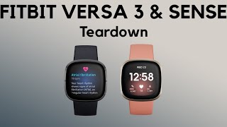 Fitbit Versa 3  Fitbit Sense Teardown Main Board Battery Replacement  Repair Tutorial [upl. by Yeltnerb]