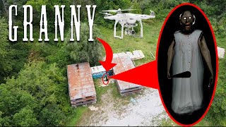 DRONE CATCHES CURSED GRANNY AT GRANNYS HOUSE IN THE MIDDLE OF THE FOREST  GRANNY CAUGHT ON DRONE [upl. by Luapnaej156]